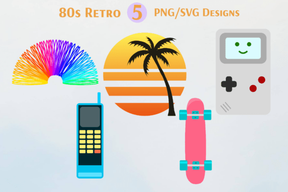 Download 80s Retro &amp; Nostalgia Clipart - 80s Collection